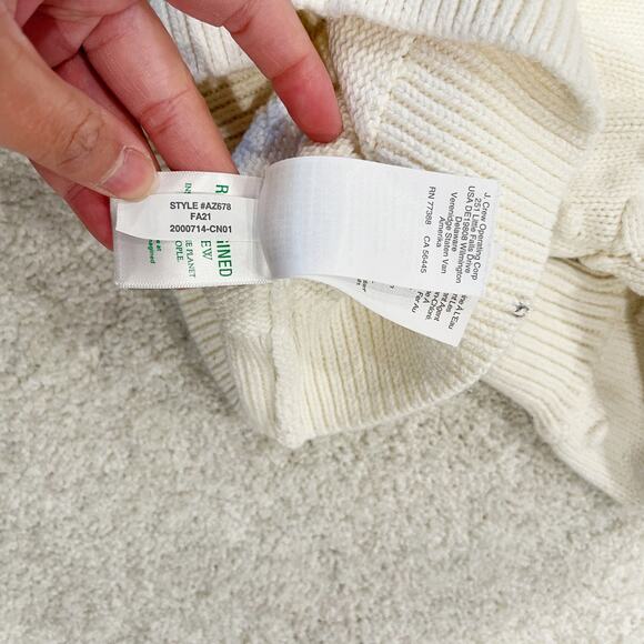 Girls 2T Bundle Cream Crewcuts Sweater with Pom Poms & White Baroni Firenze Polo - Picture 8 of 11